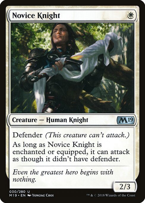 Novice Knight - Core Set 2019 - 30