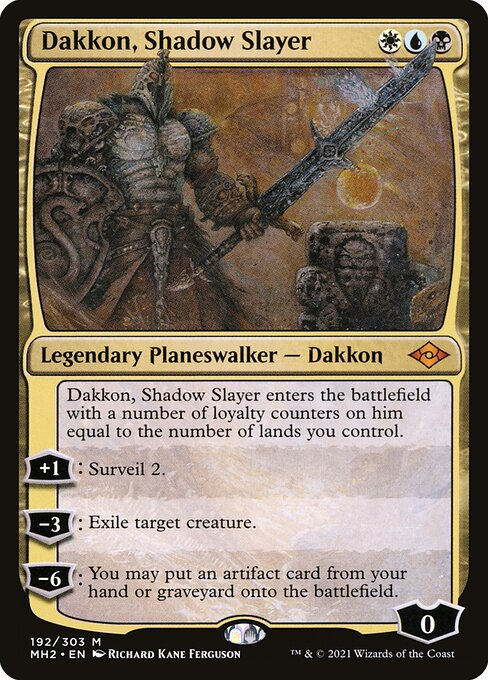 Dakkon, Shadow Slayer - Modern Horizons 2 - 192