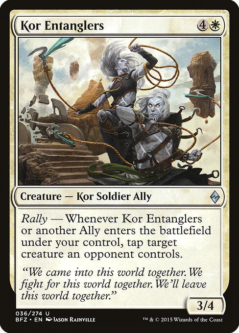Kor Entanglers - Battle for Zendikar - 36