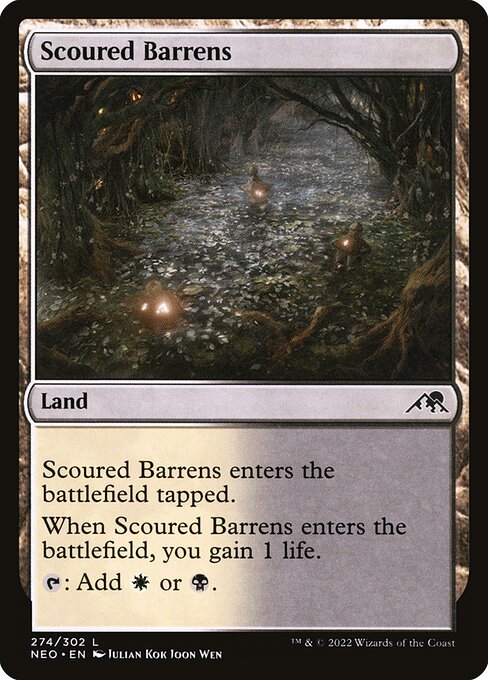 Scoured Barrens - Kamigawa: Neon Dynasty - 274