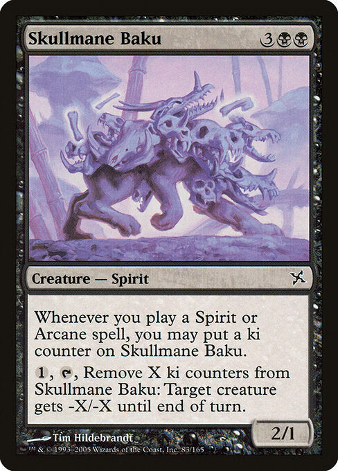 Skullmane Baku - Betrayers of Kamigawa - 83