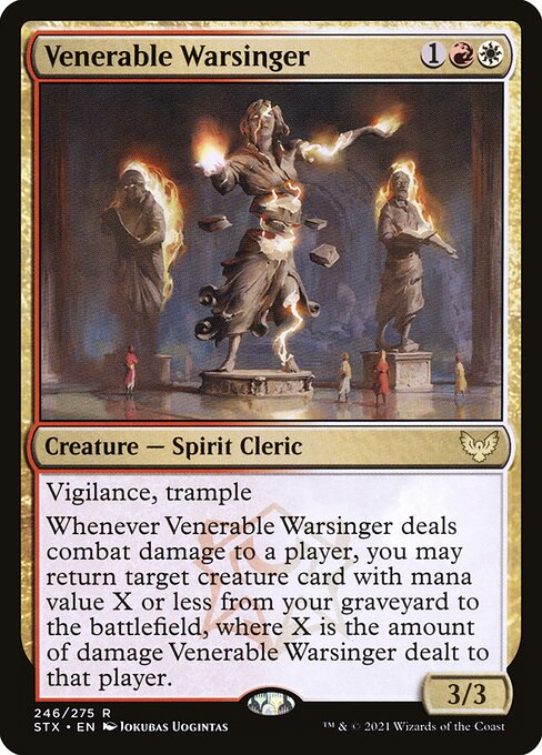 Venerable Warsinger - Strixhaven: School of Mages - 246