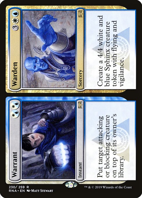 Warrant // Warden - Ravnica Allegiance - 230