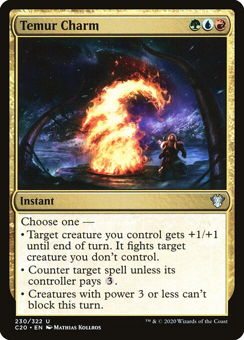 Temur Charm - Commander 2020 - 230