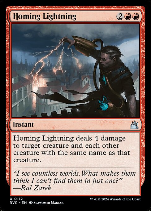 Homing Lightning - Ravnica Remastered - 112