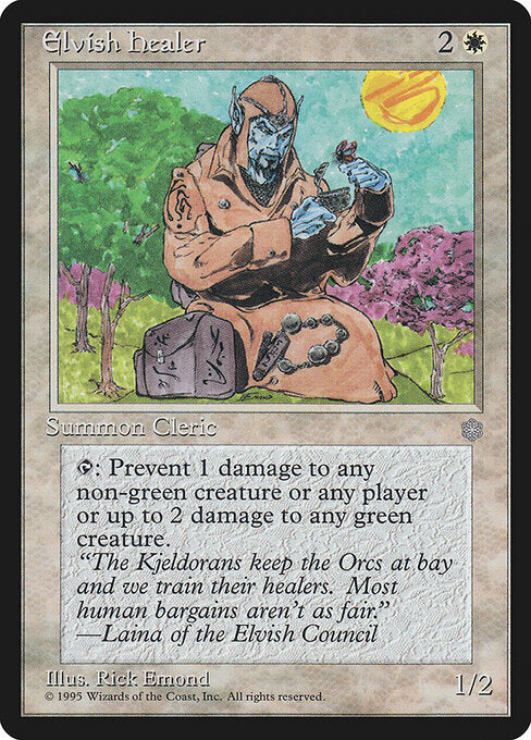 Elvish Healer - Ice Age - 22