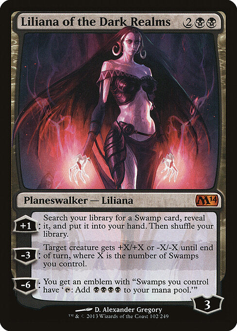 Liliana of the Dark Realms - Magic 2014 - 102