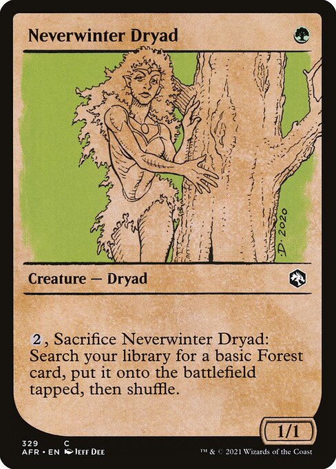 Neverwinter Dryad - Adventures in the Forgotten Realms - 329