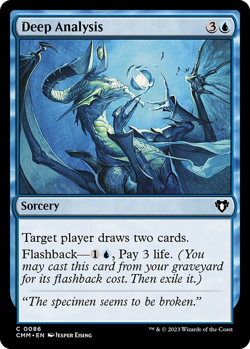 Deep Analysis - Commander Masters - 86