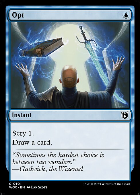 Opt - Wilds of Eldraine Commander - 101