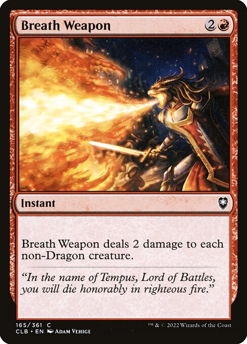 Breath Weapon - Commander Legends: Battle for Baldur's Gate - 165