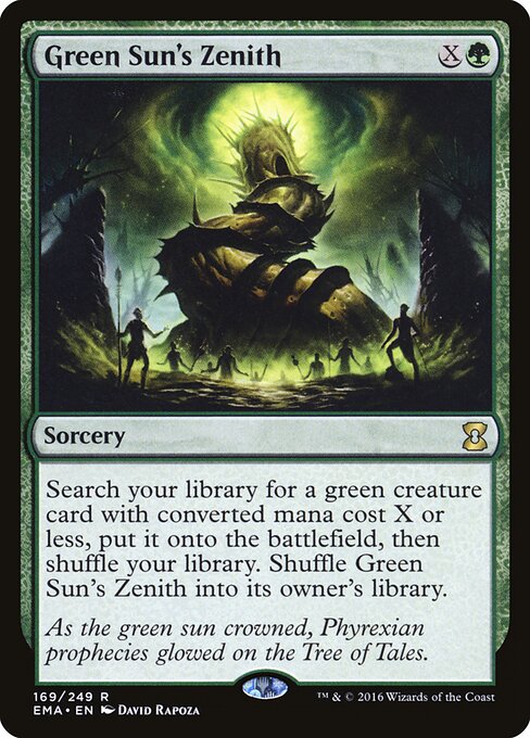 Green Sun's Zenith - Eternal Masters - 169