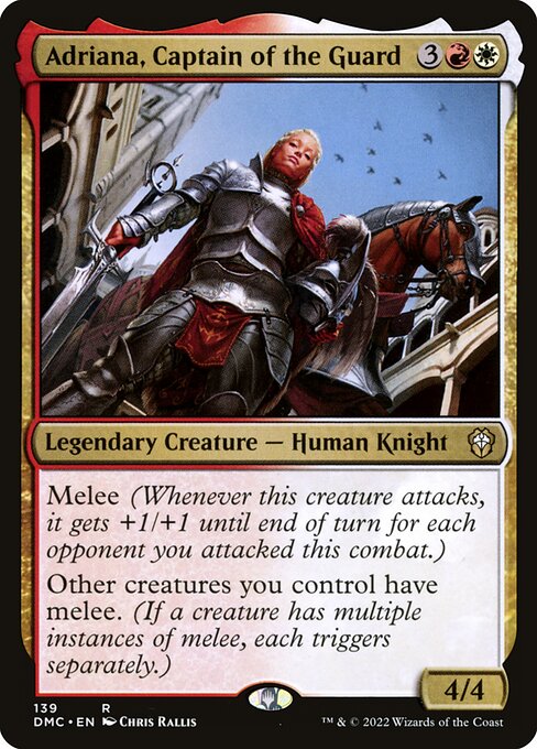 Adriana, Captain of the Guard - Dominaria United Commander - 139