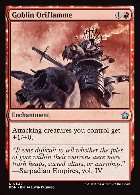 Goblin Oriflamme - Foundations - 539