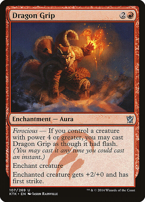 Dragon Grip - Khans of Tarkir - 107
