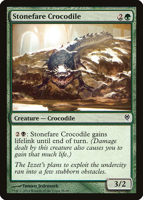 Stonefare Crocodile - Duel Decks: Jace vs. Vraska - 56