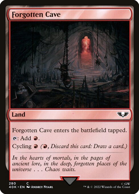 Forgotten Cave - Warhammer 40,000 Commander - 280