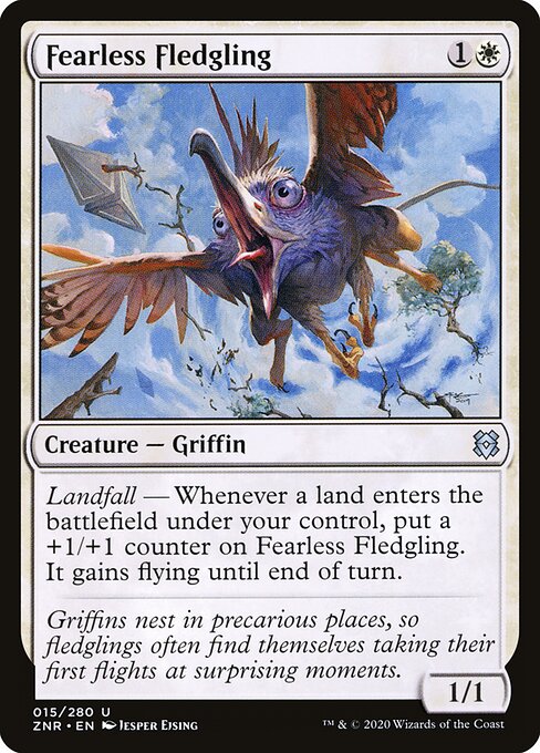 Fearless Fledgling - Zendikar Rising - 15