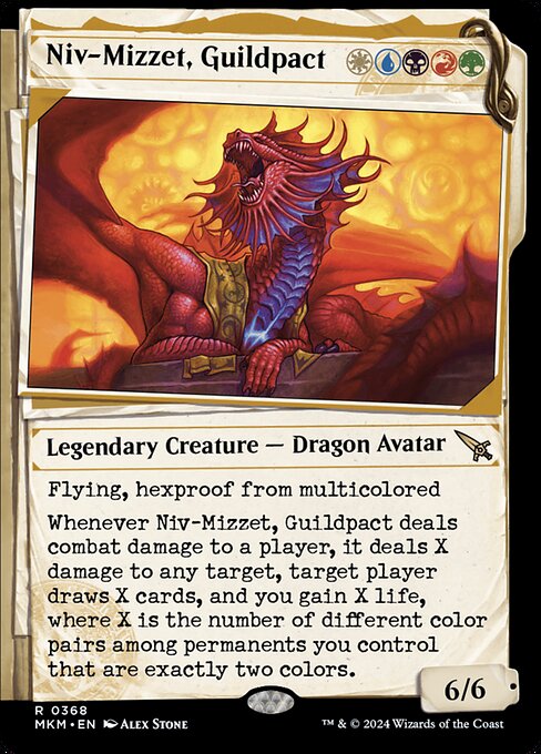 Niv-Mizzet, Guildpact - Murders at Karlov Manor - 368