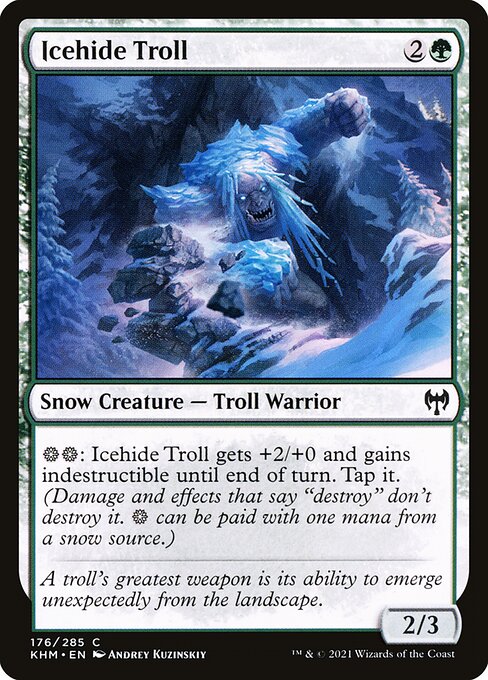 Icehide Troll - Kaldheim - 176