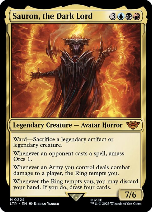 Sauron, the Dark Lord - The Lord of the Rings: Tales of Middle-earth - 224