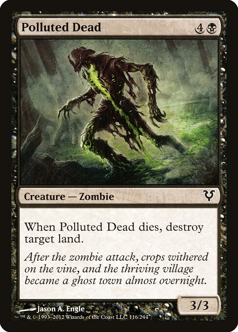 Polluted Dead - Avacyn Restored - 116