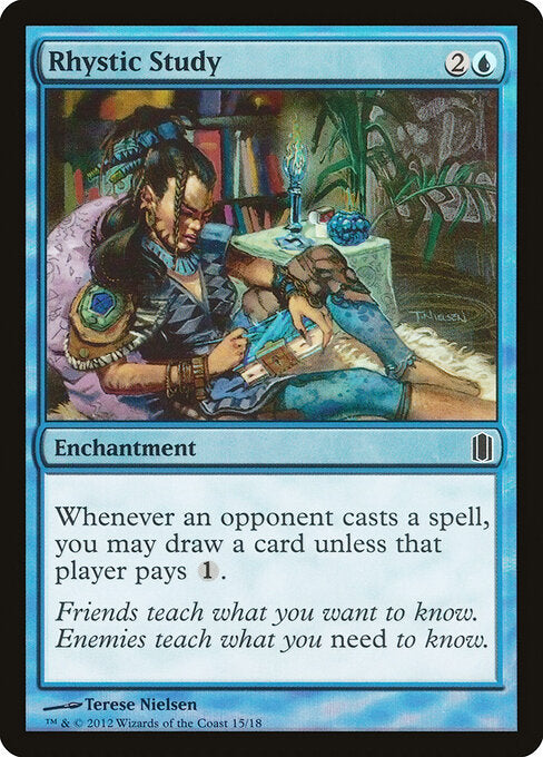 Rhystic Study - Commander's Arsenal - 15