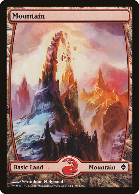 Mountain - Zendikar - 244