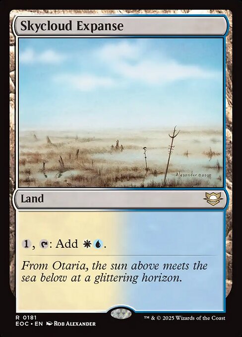 Skycloud Expanse - Edge of Eternities Commander - 181