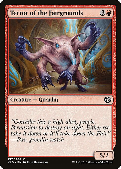 Terror of the Fairgrounds - Kaladesh - 137