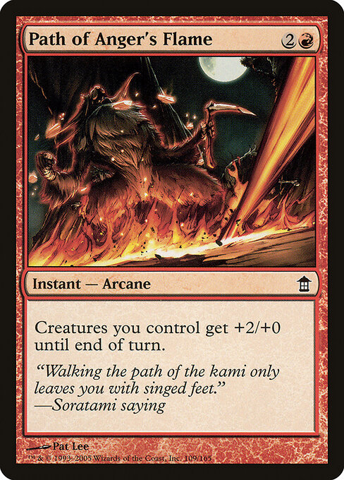 Path of Anger's Flame - Saviors of Kamigawa - 109