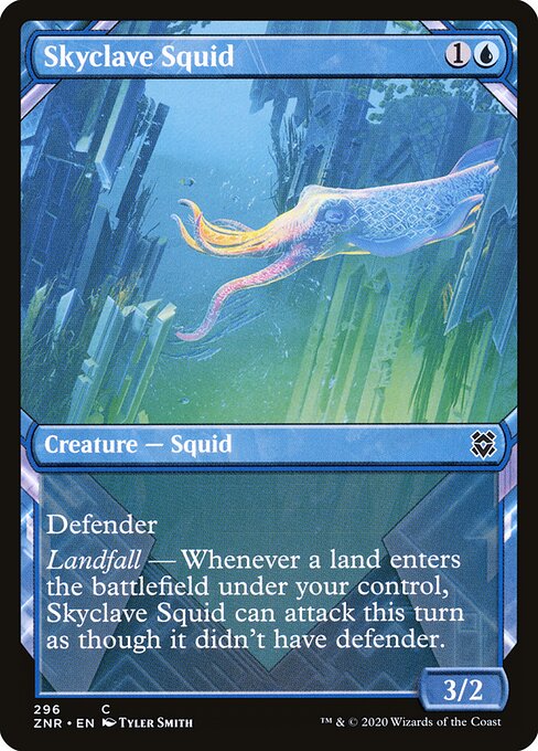 Skyclave Squid - Zendikar Rising - 296