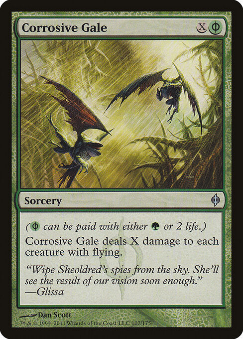 Corrosive Gale - New Phyrexia - 107