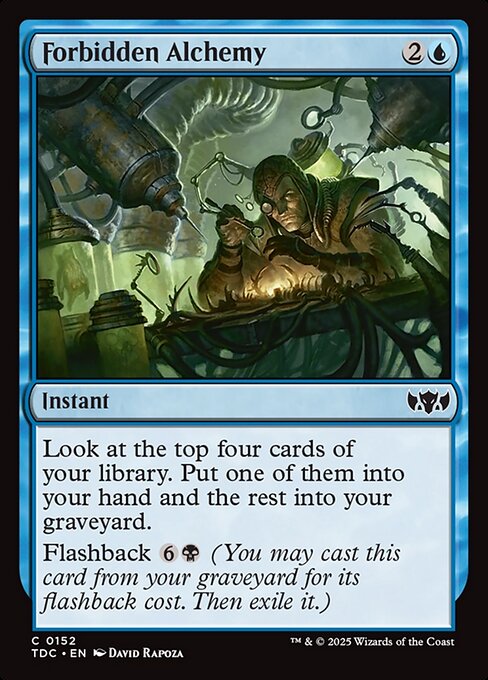Forbidden Alchemy - Tarkir: Dragonstorm Commander - 152