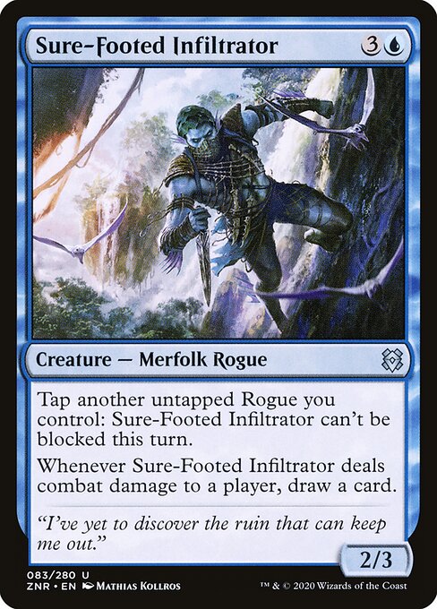 Sure-Footed Infiltrator - Zendikar Rising - 83
