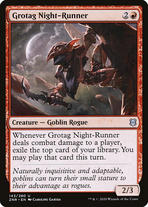 Grotag Night-Runner - Zendikar Rising - 143