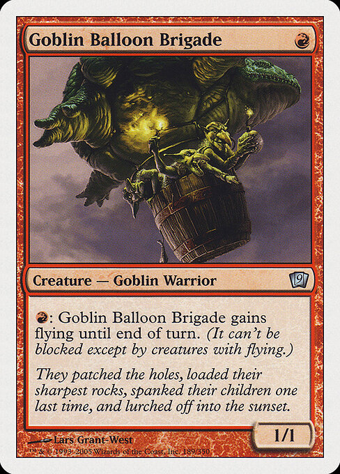 Goblin Balloon Brigade - Ninth Edition - 189