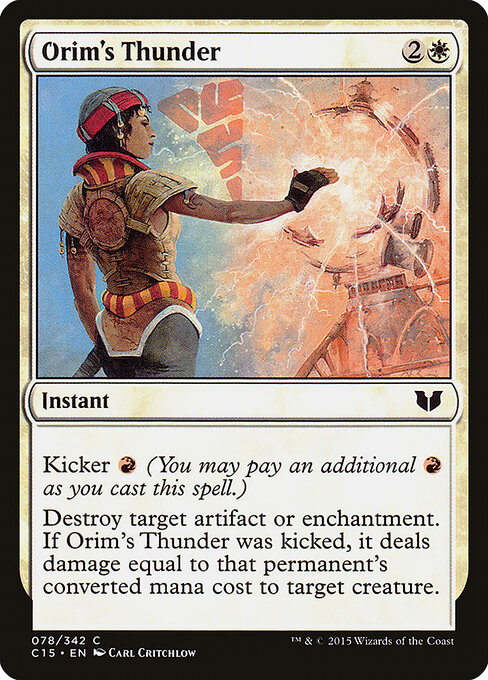 Orim's Thunder - Commander 2015 - 78