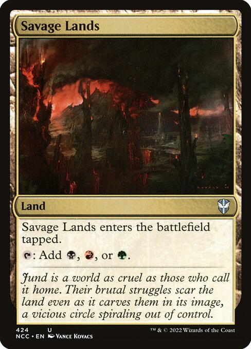 Savage Lands - New Capenna Commander - 424