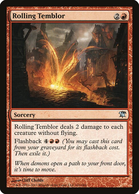 Rolling Temblor - Innistrad - 161