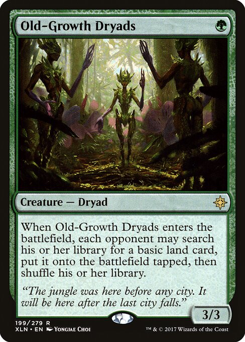 Old-Growth Dryads - Ixalan - 199