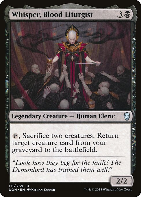 Whisper, Blood Liturgist - Dominaria - 111