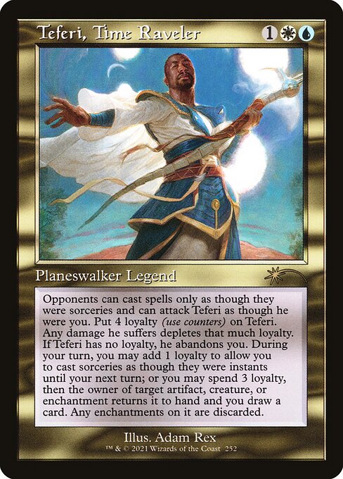 Teferi, Time Raveler - Secret Lair Drop - 252