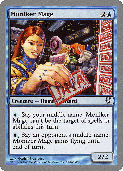 Moniker Mage - Unhinged - 39
