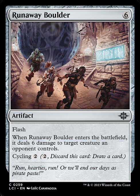 Runaway Boulder - The Lost Caverns of Ixalan - 259