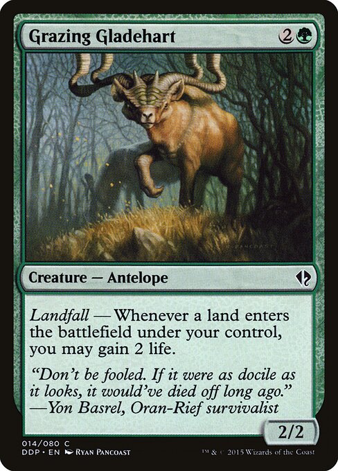 Grazing Gladehart - Duel Decks: Zendikar vs. Eldrazi - 14