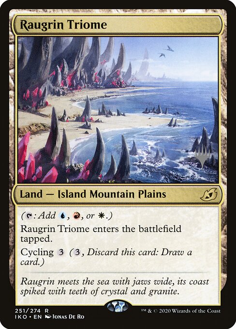 Raugrin Triome - Ikoria: Lair of Behemoths Promos - 251p