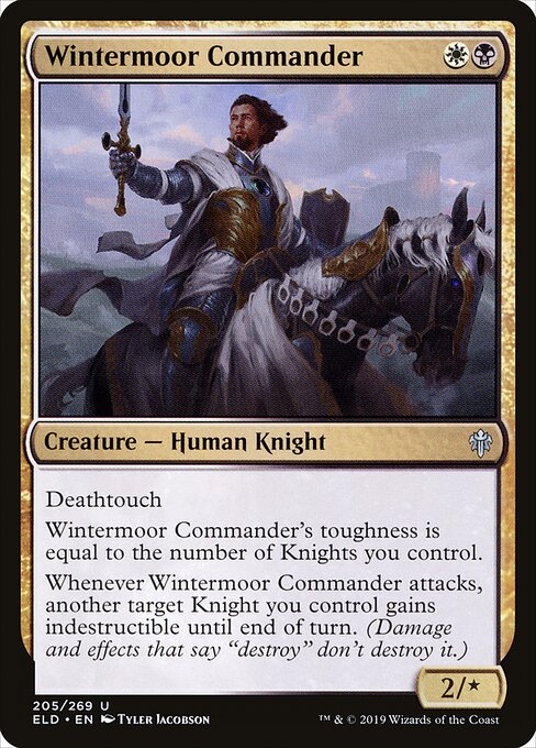 Wintermoor Commander - Throne of Eldraine - 205