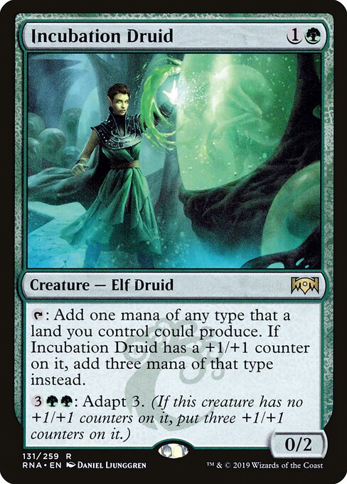 Incubation Druid - Ravnica Allegiance - 131