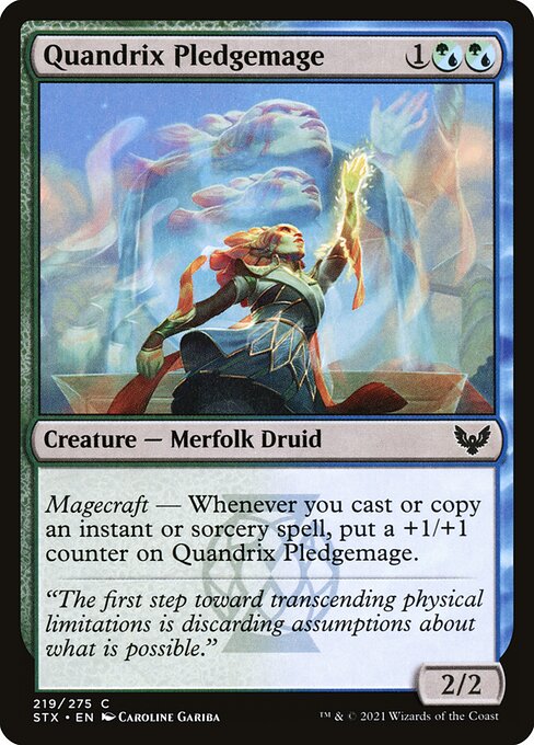 Quandrix Pledgemage - Strixhaven: School of Mages - 219